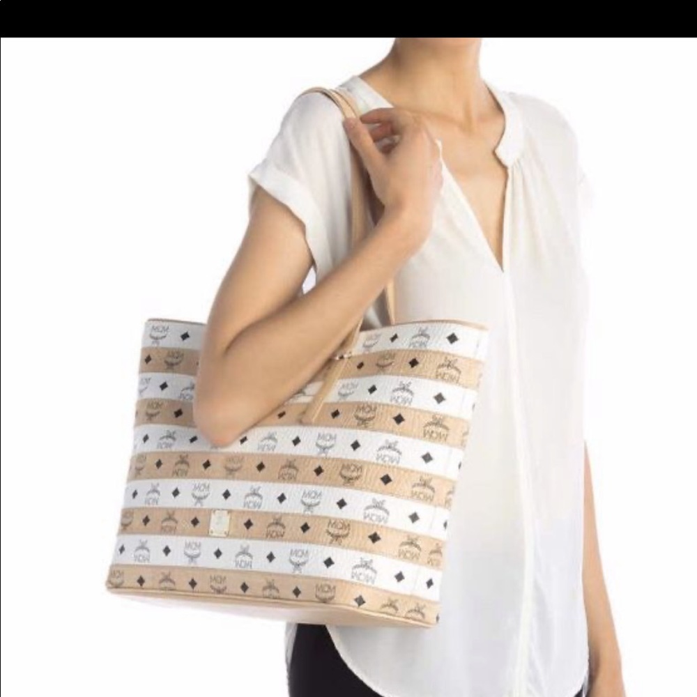 MCM Spot Viseto Tote -Authentic Brand New